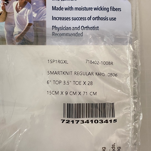 Smartknit Seameless ONE Sock Child Small AFO/ KAFO/SMO brand new. - Picture 4 of 9